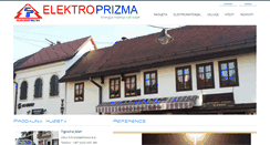 Desktop Screenshot of elektroprizma.ba